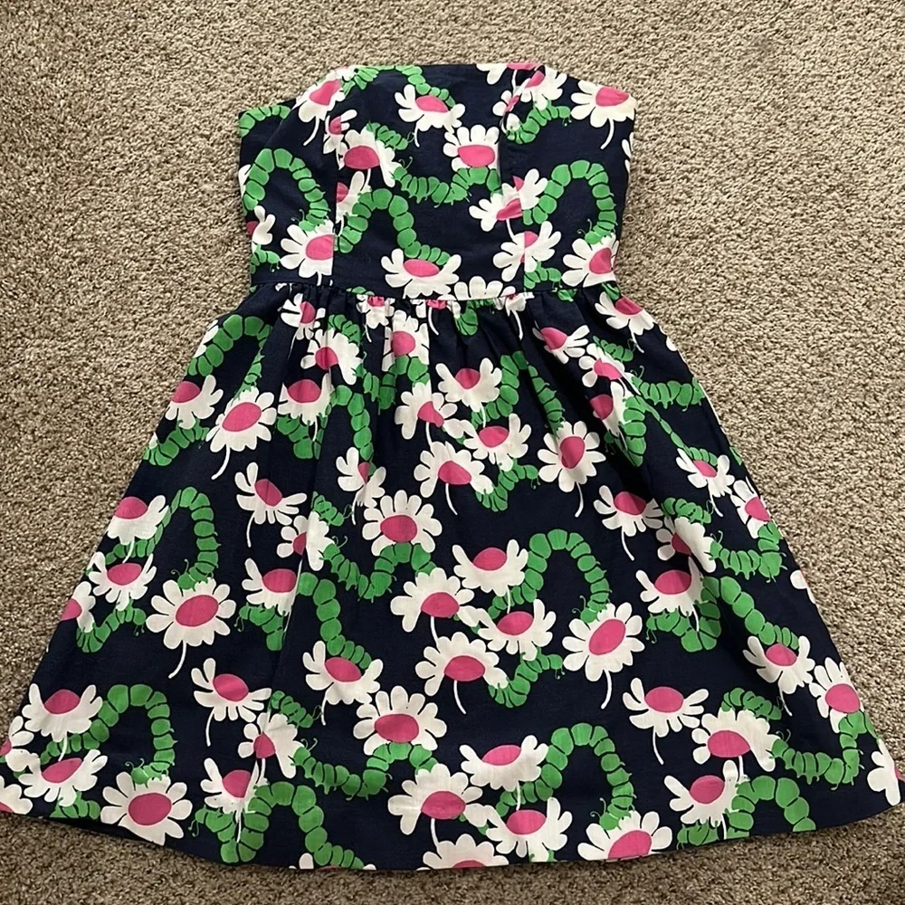 LILLY PULITZER Strapless Dress